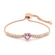 Bracciale in argento con Ametista Boliviana