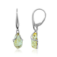 Orecchini in argento con Ambra Baltica