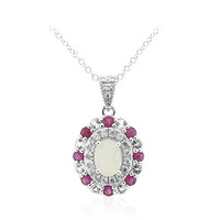 Collana in argento con Opale di Welo