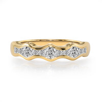 Anello in oro con Diamante IF (D)