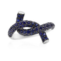 Anello in oro con Zaffiro Blu (Estée Collection)