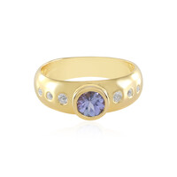 Anello in argento con Tanzanite