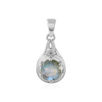 Ciondolo in argento con Labradorite