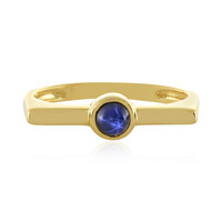 Anello in argento con Zaffiro Stellato Blu
