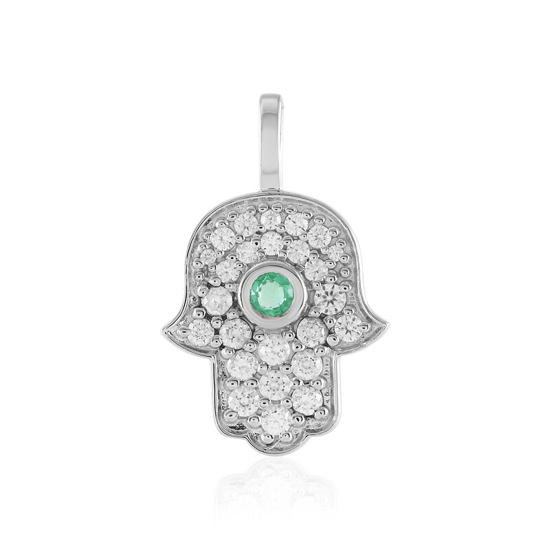 Ciondolo moneta dollaro d'epoca in Argento dorato - CI.007D – Amanthia