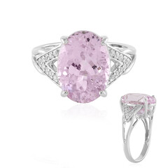 Anello in argento con Kunzite