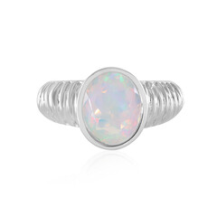 Anello in argento con Opale di Welo (de Melo)