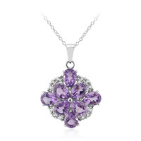 Collana in argento con Ametista