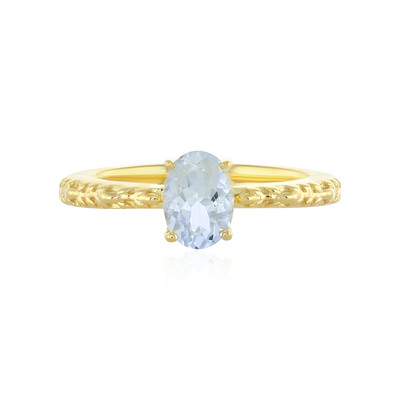 Anello in argento con Acquamarina