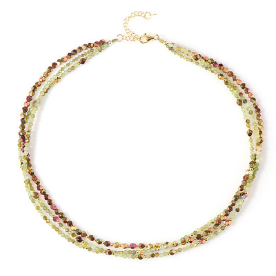 Collana in argento con Ematite Mistica (Riya)