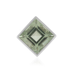 Ciondolo in argento con Ametista Verde