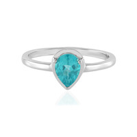 Anello in argento con Apatite Blu