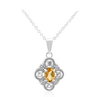 Collana in argento con Citrino