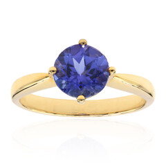 Anello in oro con Tanzanite AAA (CIRARI)