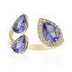 Anello in oro con Tanzanite AAA (CIRARI)