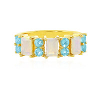 Anello in argento con Opale di Welo