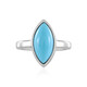 Anello in argento con Turchese