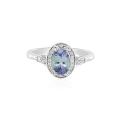 Anello in argento con Tanzanite (non riscaldata)