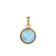 Ciondolo in argento con Larimar