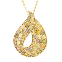 Collana in oro con Diamante Fancy SI2 (CIRARI)
