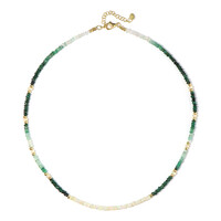 Collana in argento con Smeraldo Brasiliano
