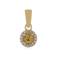 Ciondolo in oro con Zircone Giallo (Adela Gold)
