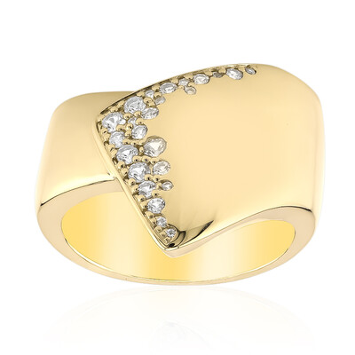 Anello in oro con Zaffiro Bianco (Adela Gold)