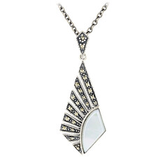 Collana in argento con Madreperla