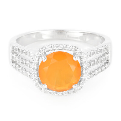 Anello in argento con Corniola