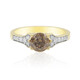 Anello in oro con Diamante Cognac d'Argyle SI1 (Mark Tremonti)