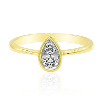 Anello in oro con Diamante SI1 (G) (Annette)