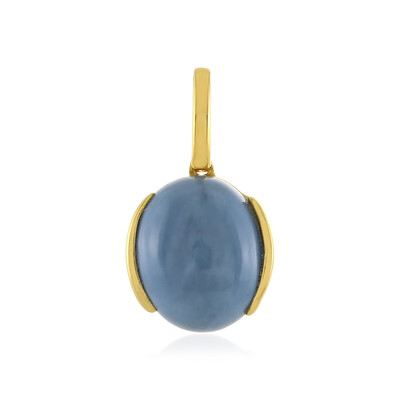 Ciondolo in argento con Opale Blu