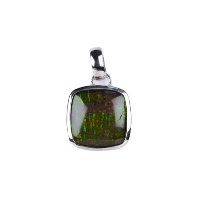 Ciondolo in argento con Ammolite