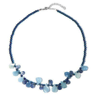 Collana in argento con Acquamarina