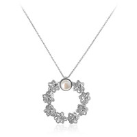 Collana in argento con Perla di Acqua Dolce (Joias do Paraíso)