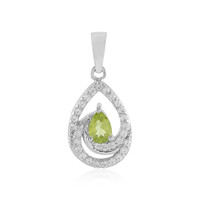 Ciondolo in argento con Peridoto