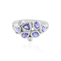 Anello in argento con Tanzanite