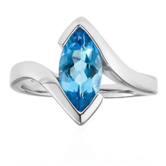 Anello in argento con Topazio Marambaia
