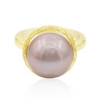 Anello in argento con Perla Ming (TPC)