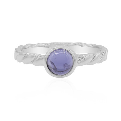 Anello in argento con Iolite