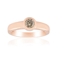 Anello in oro con Diamante Rose de France VS1 di Argyle