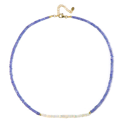 Collana in argento con Tanzanite