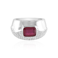 Anello in argento con Rubino del Madagascar (de Melo)