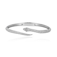 Bracciale in argento con Topazio Bianco