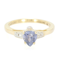 Anello in oro con Zaffiro (non riscaldato) (AMAYANI)