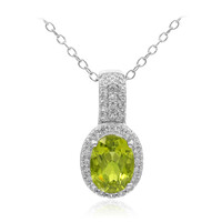 Collana in argento con Peridoto