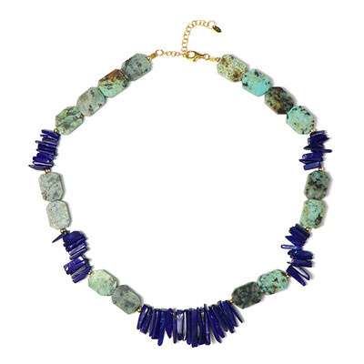 Collana in argento con Turchese