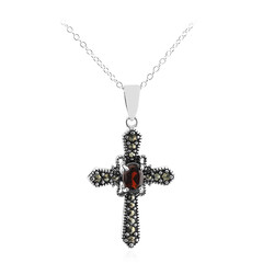 Collana in argento con Granato