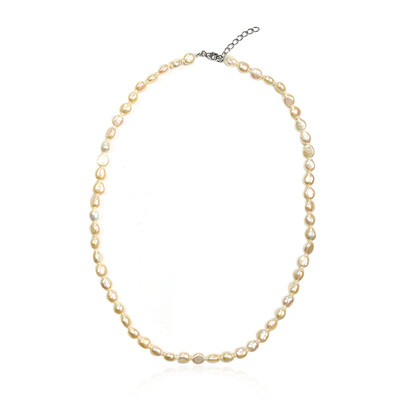 Collana in argento con Perla di Acqua Dolce (TPC)