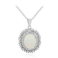 Collana in argento con Opale di Welo